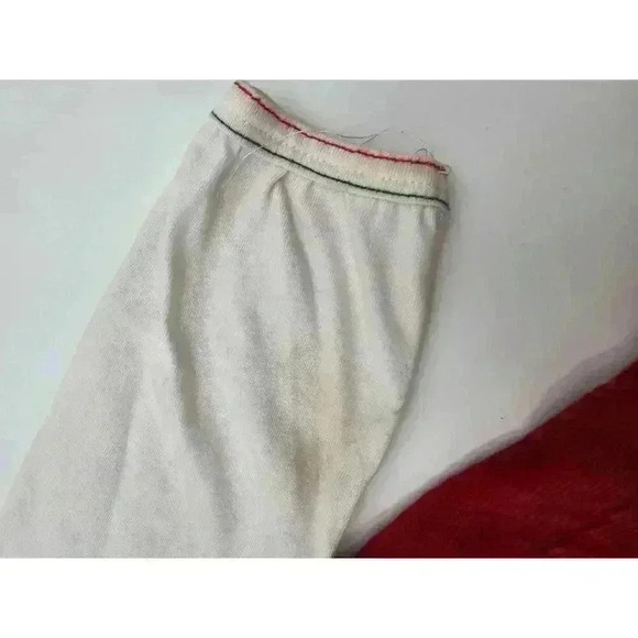 Cre8ions Girl's Size 4T Red Gingerbread Christmas Overall Dress w/Matching Shirt - Picture 6 of 6